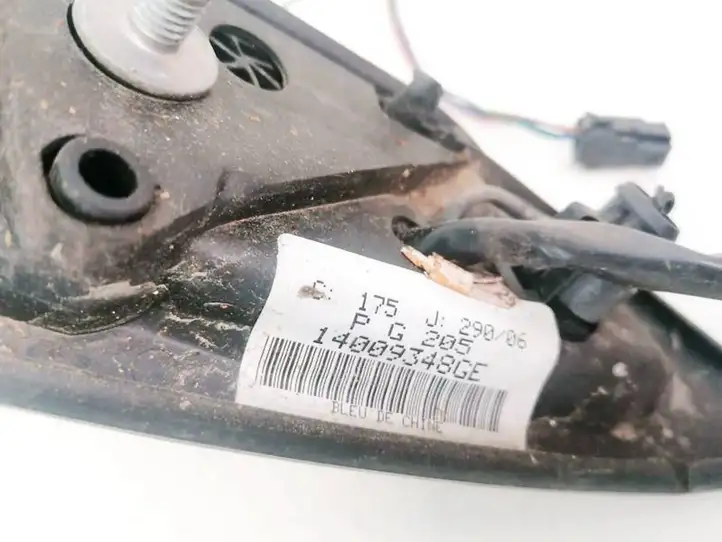 Peugeot 807 (2002 - 2011) 14009348GE Боковое зеркало с электроприводом — фото 3