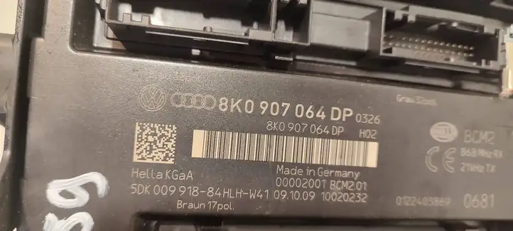 Audi A5 8T 8F (2007 - 2011) 8K0907064DP Модуль комфорта — фото 3