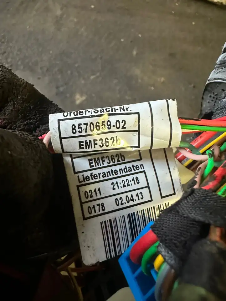 BMW X3 F25 (2010 - 2017) 8570659 Прочая электропроводка — фото 6