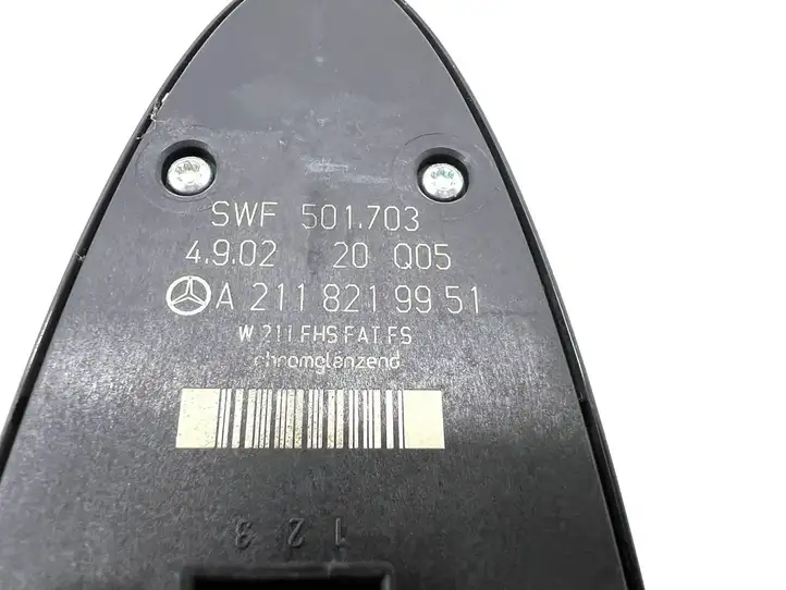 Mercedes-Benz E W211 (2002 - 2009) A2118219951 Блок кнопок стеклоподъемников — фото 8