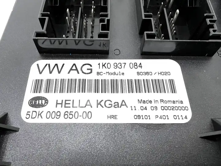 Volkswagen Golf VI (2009 - 2013) 1K0937084 Модуль комфорта — фото 9