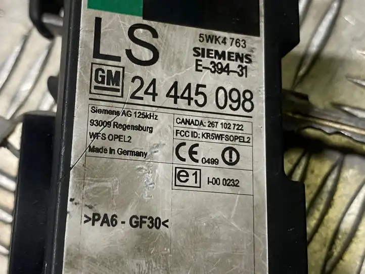 Opel Zafira A (1999 - 2003) 24445098 Антенна иммобилайзера — фото 4
