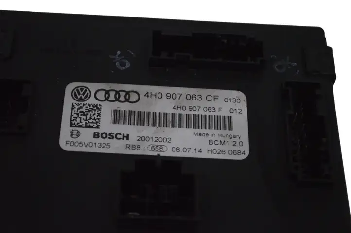 Audi A7 S7 4G (2010 - 2014) 4H0907063CF Модуль управления кузовом (BCM) — фото 5