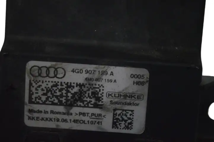 Audi A7 S7 4G (2010 - 2014) 4G0907159A Прочие блоки управления — фото 4