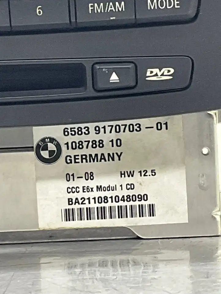 BMW 5 E60 E61 (2004 - 2010) 9151978 Магнитола / мультимедийная система — фото 2