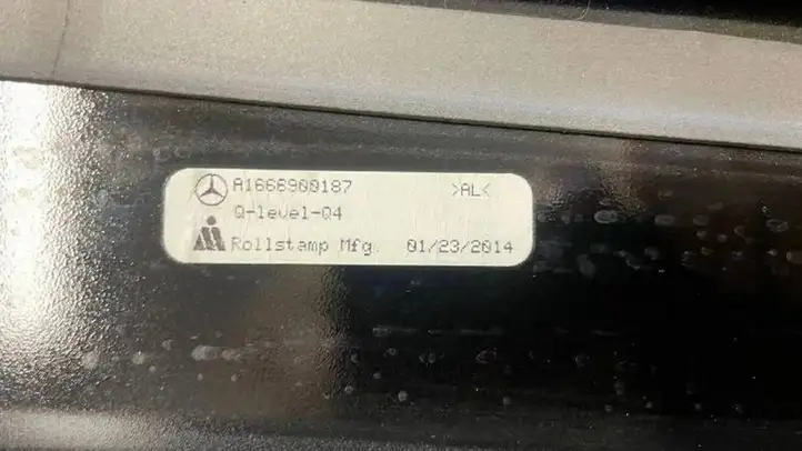 Mercedes-Benz ML W166 (2012 - 2017) A1666900187 Прочие внешние детали — фото 3