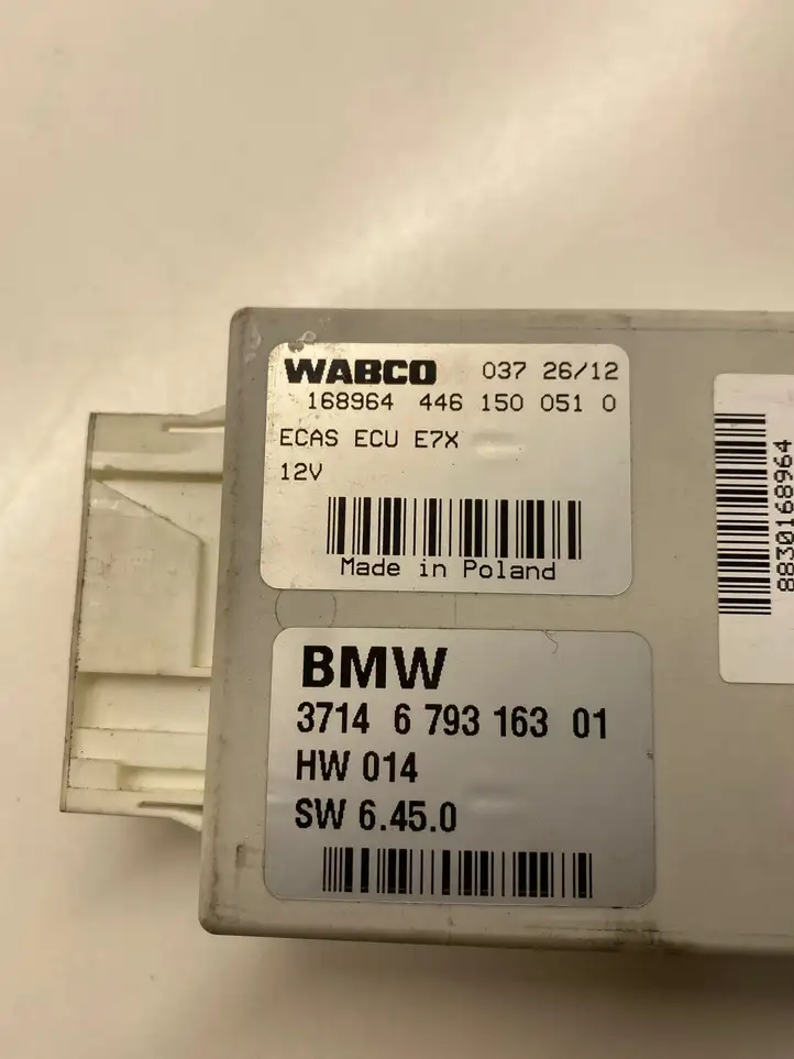 BMW X5 E70 (2006 - 2013) 6793163 Блок управления пневмоподвеской — фото 3