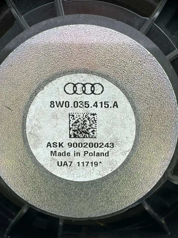 Audi A5 (2016 - ) 8W0035415A Динамики передних дверей — фото 4