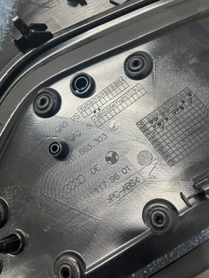 Audi A8 S8 D4 4H (2010 - 2014) 4H1959517 Накладка кнопки стеклоподъемника — фото 5