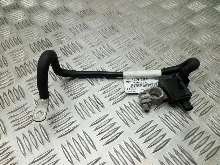 Volkswagen PASSAT B7 (2011 - 2014) 1K0915181H Минусовой провод аккумулятора — фото 1