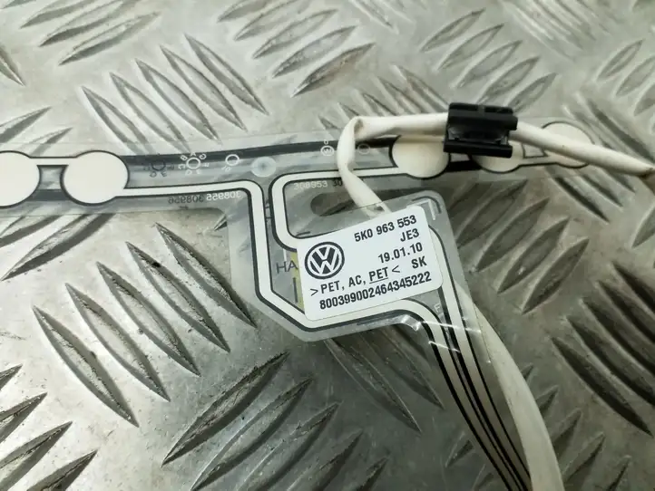 Volkswagen Golf VI (2009 - 2013) 5K0963553 Датчик занятости сиденья — фото 2