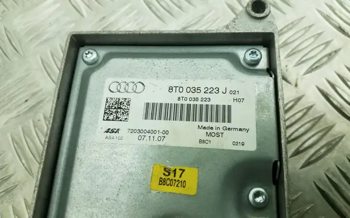 Audi A5 8T 8F (2007 - 2011) 8T0035223J Усилитель звука — фото 4
