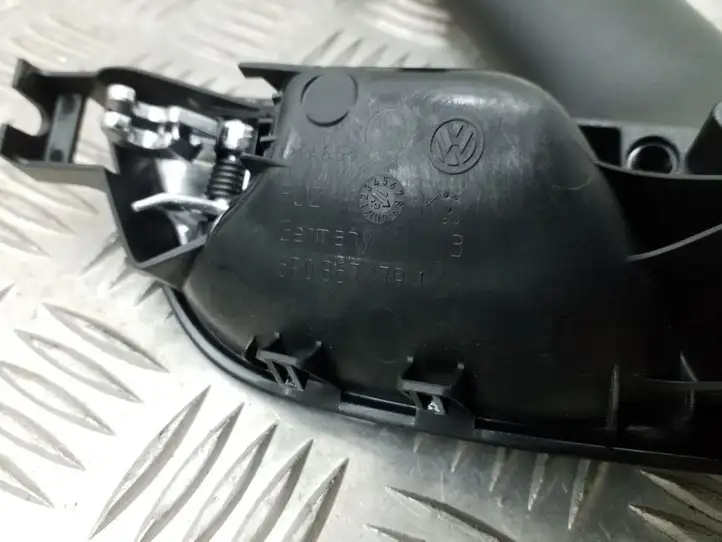 Volkswagen Polo VI (2015 - 2019) 6R0867179J Внутренняя ручка двери — фото 4