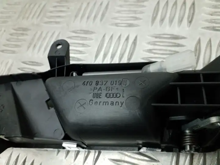 Audi A6 S6 C6 4F (2004 - 2008) 4F0837019B Внутренняя ручка двери — фото 3