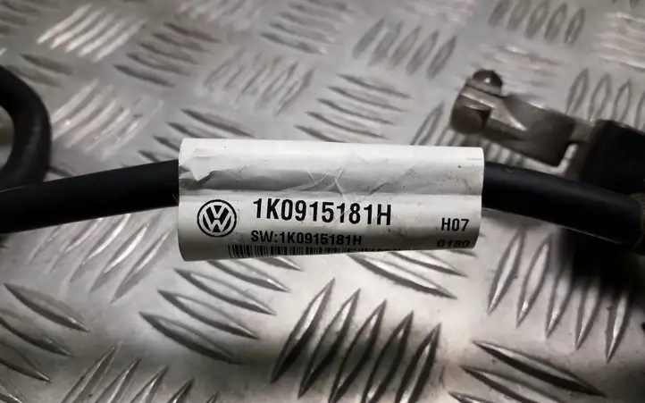 Volkswagen PASSAT B7 (2011 - 2014) 1K0915181H Минусовой провод аккумулятора — фото 5