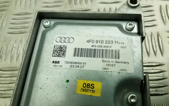 Audi A6 S6 C6 4F (2004 - 2008) 4F0910223H Усилитель звука — фото 4