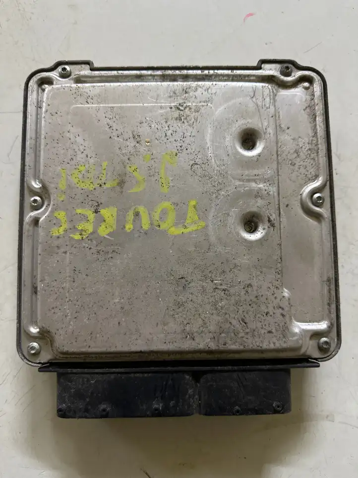 Volkswagen Touareg I (2002 - 2010) 070906016F Блок управления двигателем (ЭБУ) — фото 4