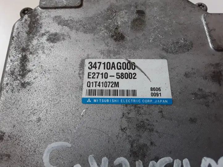 Subaru Outback (2007 - 2009) 34710AG000 Блок управления усилителем руля — фото 4