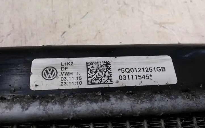 Volkswagen PASSAT B8 (2015 - ) 5Q0121251GB Радиатор охлаждающей жидкости двигателя — фото 2