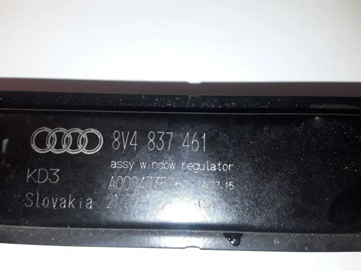Audi A3/S3 8V (2012 - 2016) 8V4837461 Электростеклоподъемник передний (комплект) — фото 2