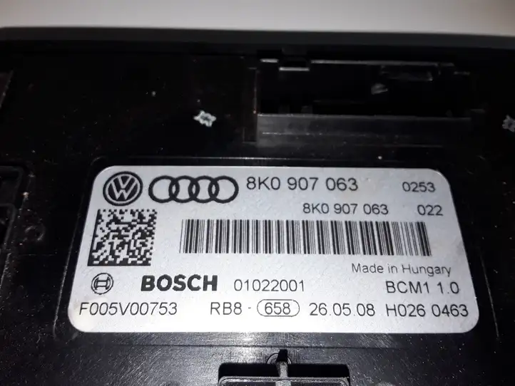 Audi A4 S4 B8 8K (2007 - 2011) 8K0907063 Модуль комфорта — фото 2