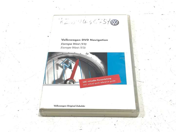 1T0051859D Volkswagen Golf VI Navigacijos žemėlapiai CD/DVD