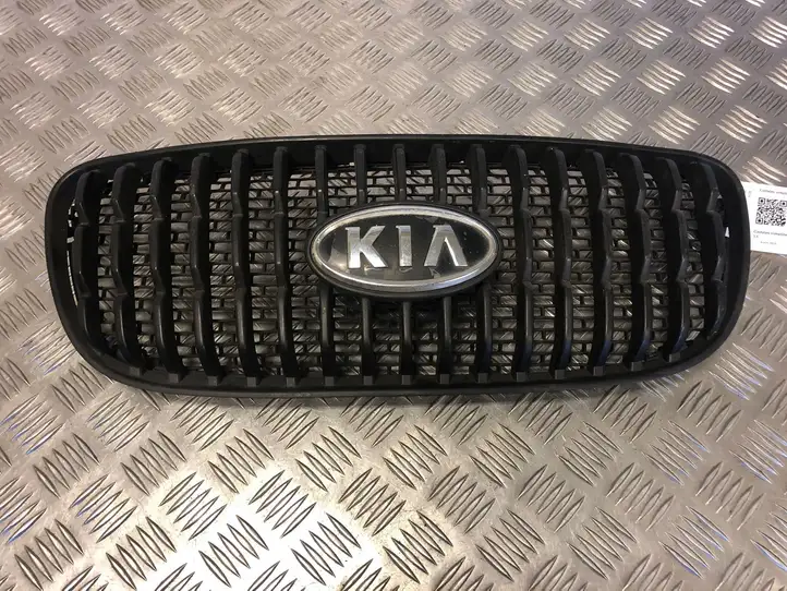 Kia Picanto (2004 - 2007) 8636207010 Верхняя решетка радиатора — фото 1