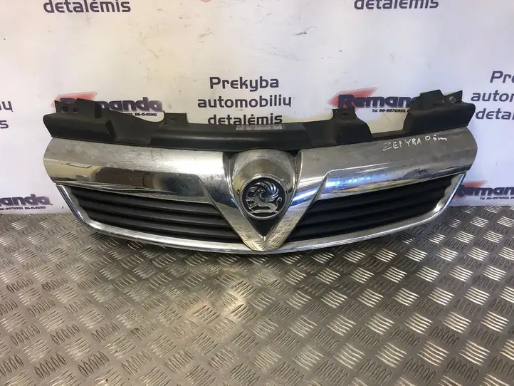 Opel Zafira B (2003 - 2006) 13157590 Верхняя решетка радиатора — фото 1