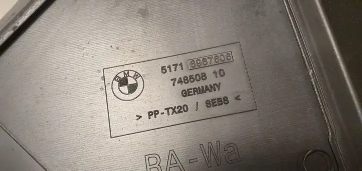 BMW 5 F10 F11 (2009 - 2016) 51716987606 Жабо стеклоочистителей — фото 3