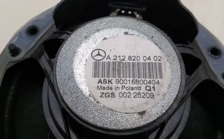 Mercedes-Benz E W212 (2009 - 2016) A2128200402 Динамики задних дверей — фото 2