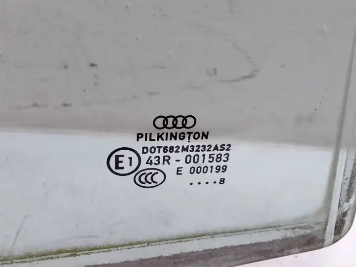 Audi A4 S4 B8 8K (2007 - 2011) Стекло задней двери — фото 2