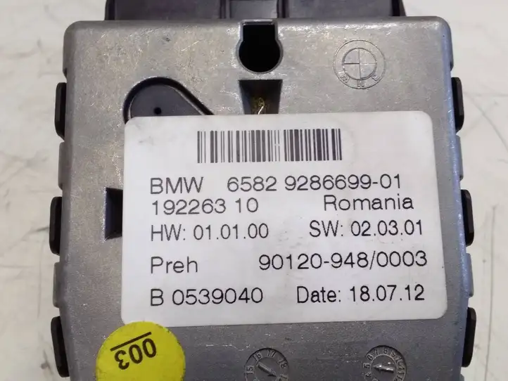 BMW 5 F10 F11 (2009 - 2016) 9286699 Контроллер мультимедийной системы — фото 4