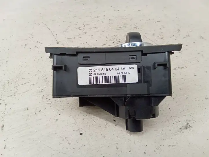 Mercedes-Benz E W211 (2002 - 2009) 2115450404 Включатель фонарей — фото 3