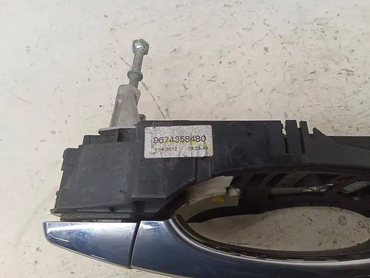 Peugeot 508 (2010 - 2014) 9674358480 Наружная ручка двери — фото 3