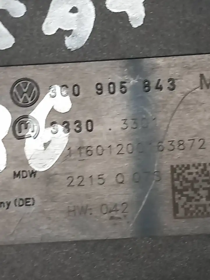 Volkswagen PASSAT B6 (2005 - 2010) 3C0905843 Контактная группа замка зажигания — фото 3