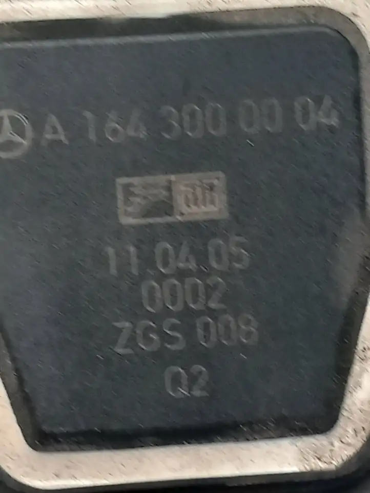 Mercedes-Benz ML W163 (1997 - 2005) A1643000004 Педаль акселератора — фото 3