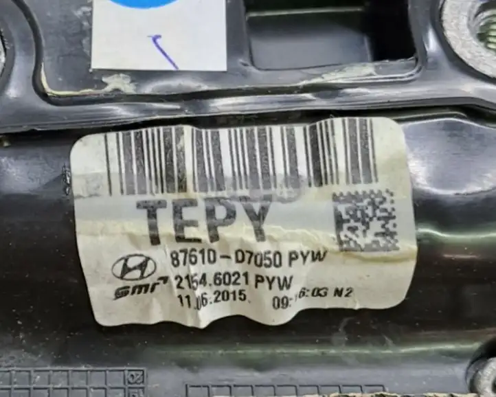 Hyundai Tucson TL (2015 - ) 878610D7050 Боковое зеркало с электроприводом — фото 9