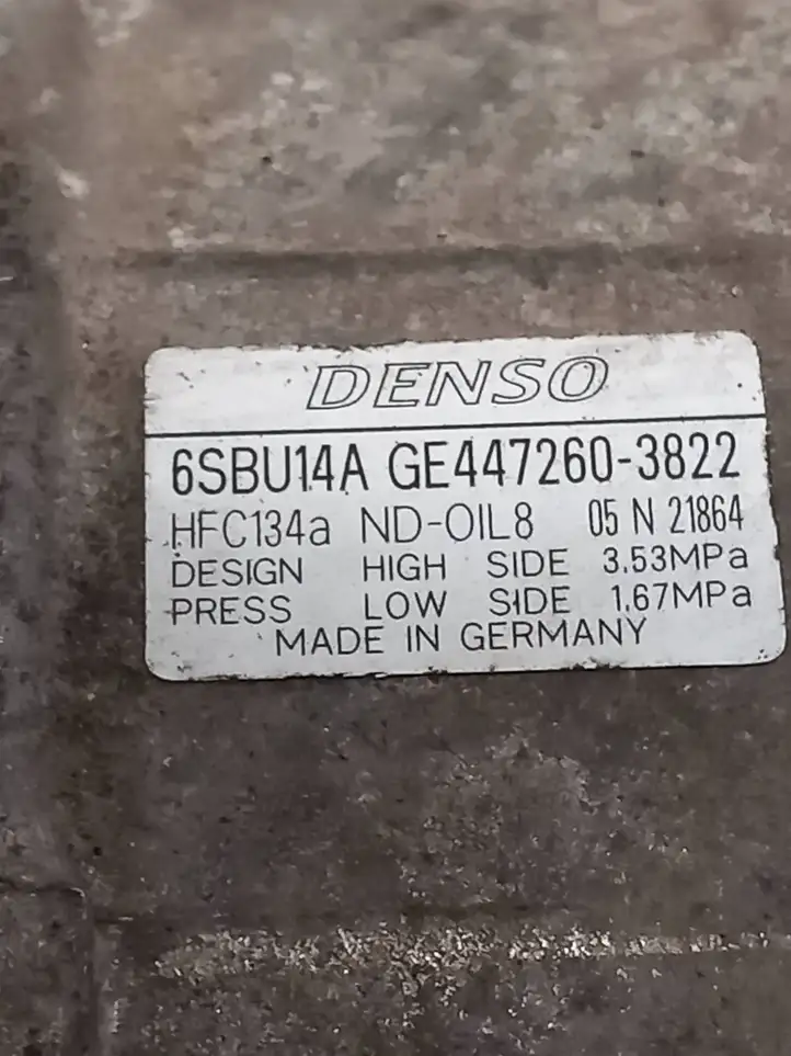BMW 3 F30 F35 F31 (2012 - 2018) Компрессор (насос) кондиционера воздуха — фото 3
