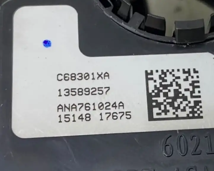 Opel Mokka (2012 - 2016) 13589257 Контактное кольцо SRS — фото 4