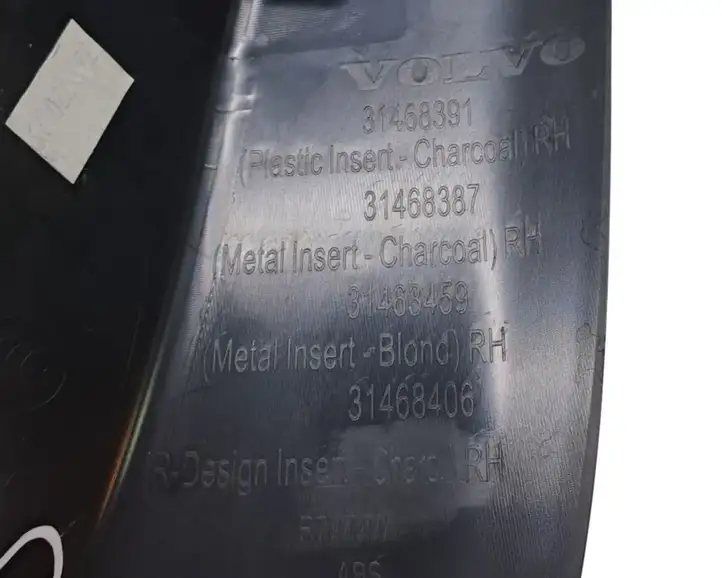 Volvo V60 (2018 - ) 31468387 Внутренняя отделка переднего порога — фото 6