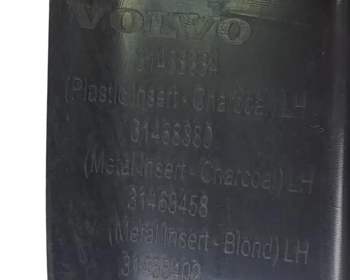 Volvo V60 (2018 - ) 31463458 Внутренняя отделка переднего порога — фото 6