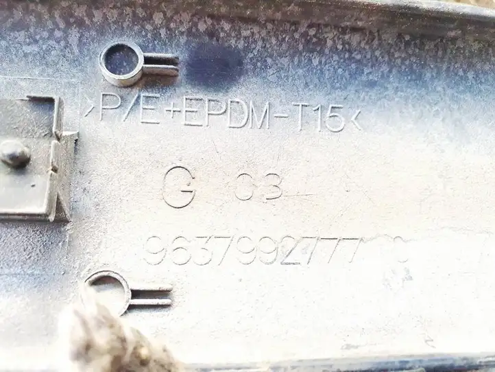 Citroen C3 (2002 - 2009) 9637992777c Молдинги задней двери — фото 3