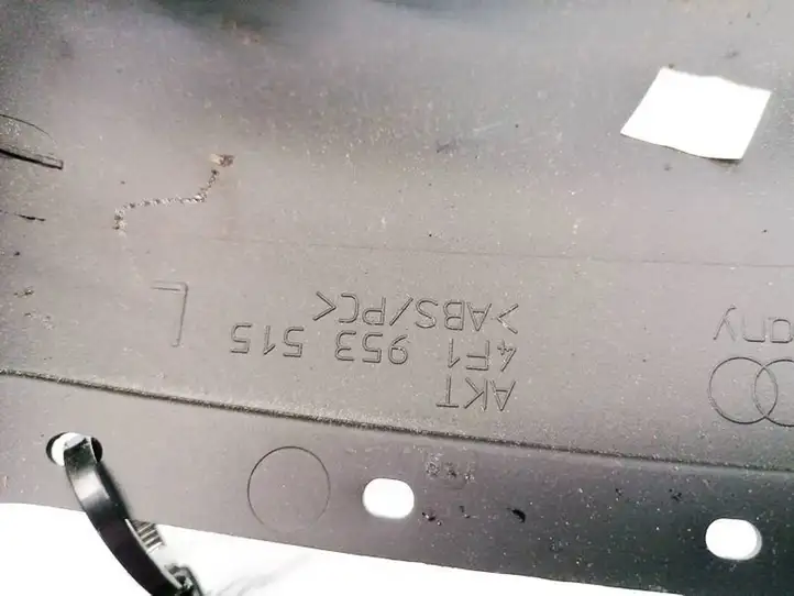Audi A6 S6 C6 4F (2004 - 2008) 4F1953515 Обшивка рулевой колонки — фото 3