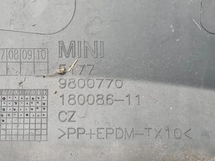 Mini Cooper Countryman R60 (2010 - 2016) 9800770 Задняя колесная арка — фото 2
