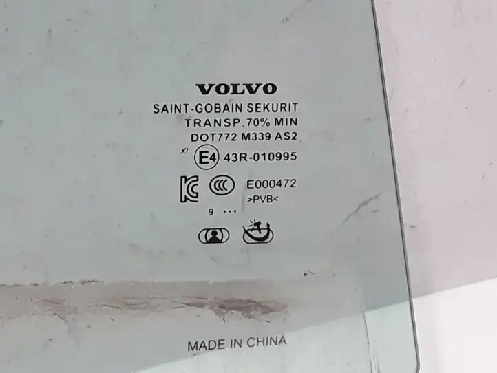 Volvo S90, V90 (2016 - 2020) 32132075 Стекло задней двери — фото 2
