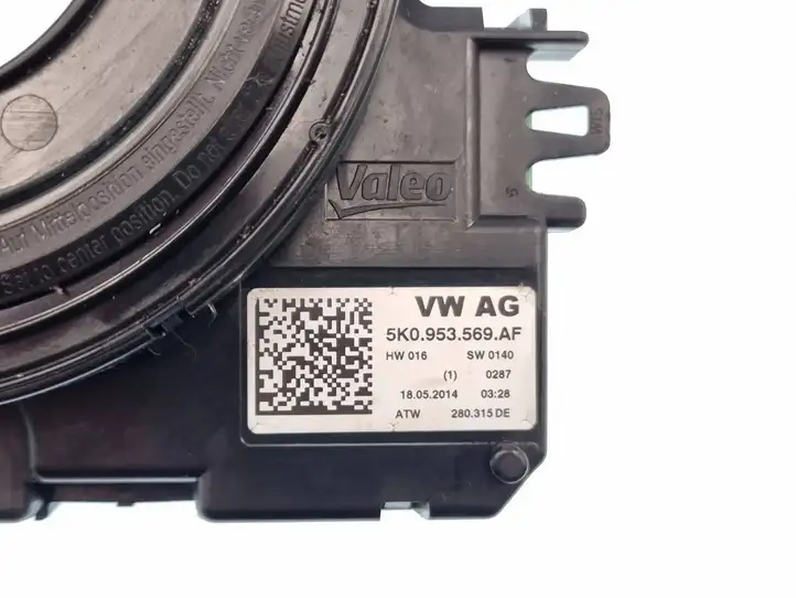 Skoda Octavia Mk2 (1Z) (2004 - 2013) 5K0953569AF Контактное кольцо SRS — фото 4