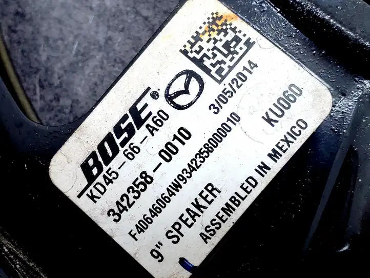 Mazda 6 (2012 - 2015) KD4566A60 Динамики передних дверей — фото 4