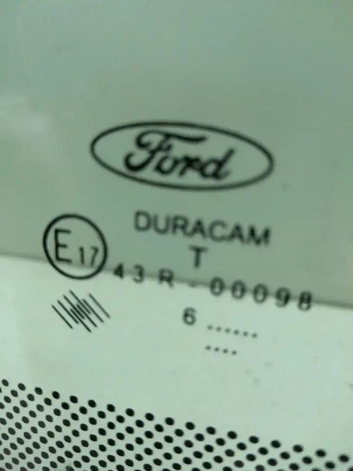 Ford Transit (2000 - 2006) E1743R00098 Стекло раздвижной двери — фото 2