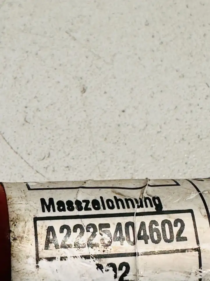 Mercedes-Benz S W222 (2013 - ) A2225404602 Плюсовой провод аккумулятора — фото 4