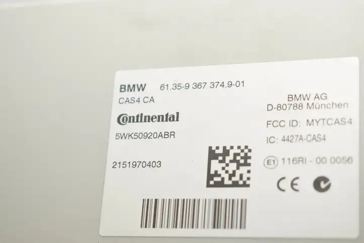 BMW 5 F10 F11 (2009 - 2016) Комплект системы зажигания — фото 8